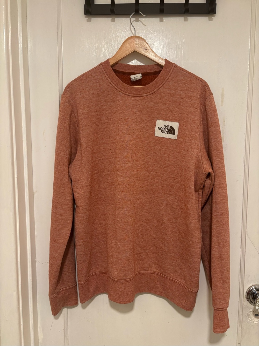 The North Face Men's Crewneck Sweatshirt in Rust